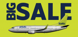 Big Sale большая распродажа Air Baltic